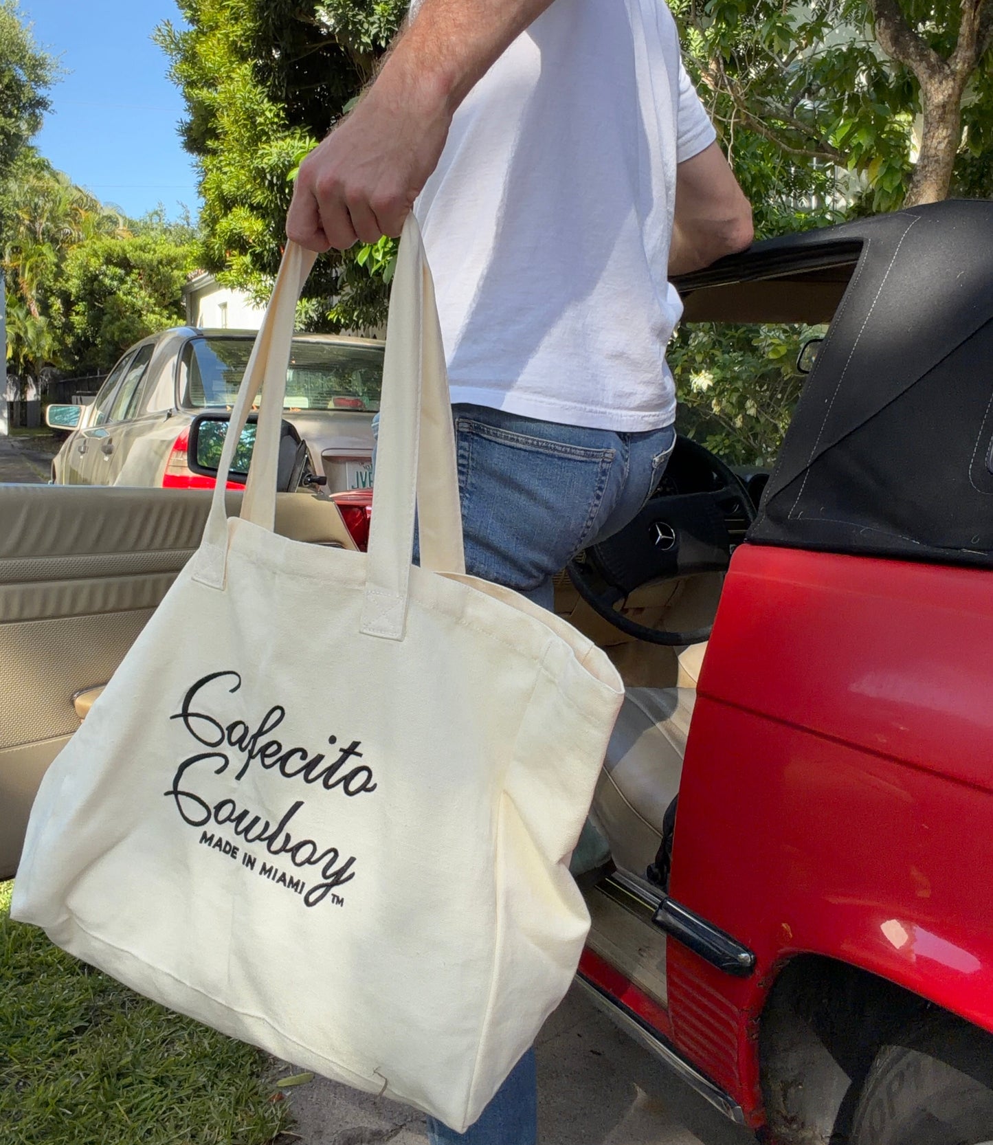 Cafecito Cowboy Tote bag