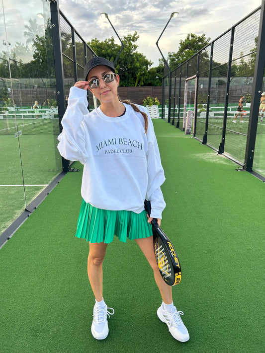 Miami Beach Padel Club crewneck