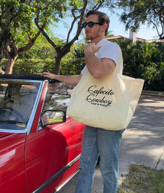 Cafecito Cowboy Tote bag
