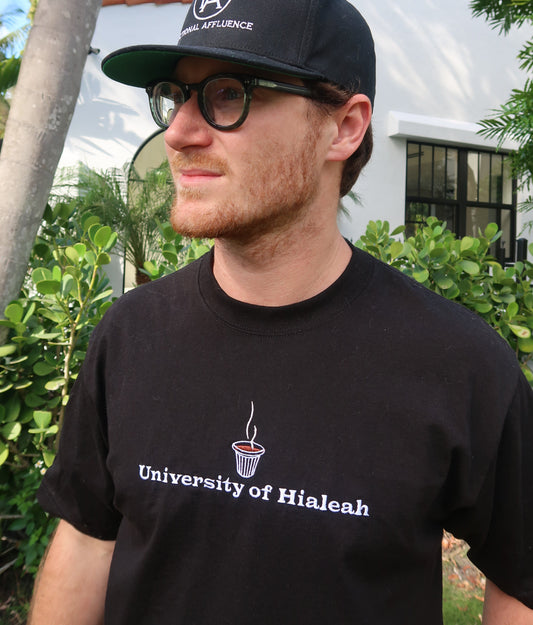 University of Hialeah Varsity Tee Black